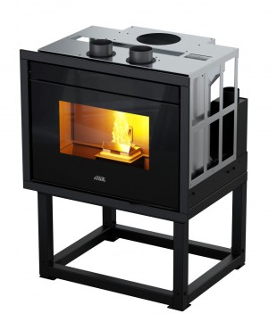Mast15 14,5Κw - Αερόθερμο τζάκι πέλλετ με κανάλια