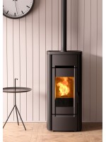 Artel ERMETICA 98 Μαντεμένια  mod. 10C -Αερόθερμη σόμπα πέλλετ με κανάλι